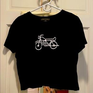 French connection motorcycle shirt